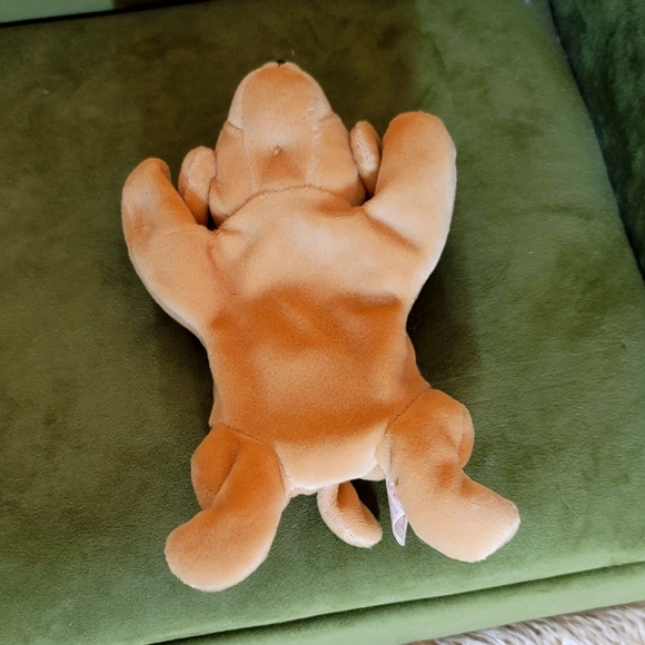 Ty Beanie Baby "Fetch" Golden Retriever Dog Tag Error # 218 Brown  Size 9" NWT - Picture 2 of 9